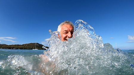 Meeresfumarole Insel Vulcano