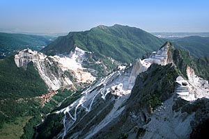 Marmorbrüche Carrara
